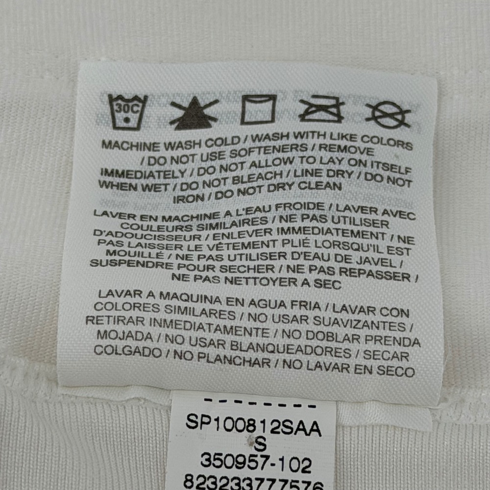 Nike Skort Women's size Small White Pink trim Dri-FIT Tennis Golf Athletic Skirt - Picture 6 of 9